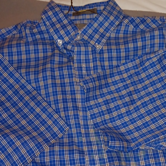 Mens Daniel Cremier Pattern Button down short sleeve. Size L - Picture 5 of 5